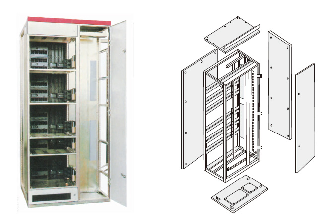 MNS低压抽出式开关柜的柜型结构